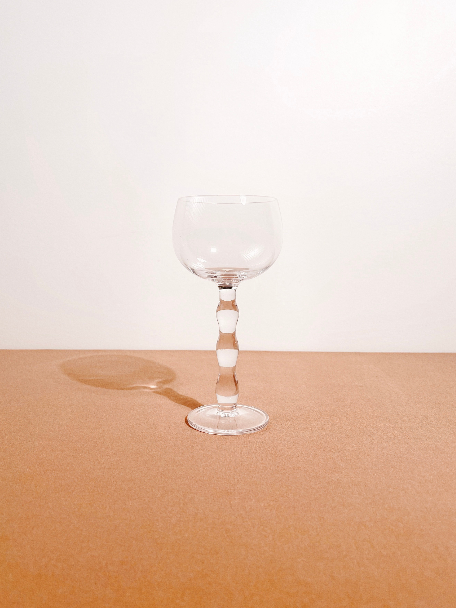 CLR Wine Glass (Clear Stem)