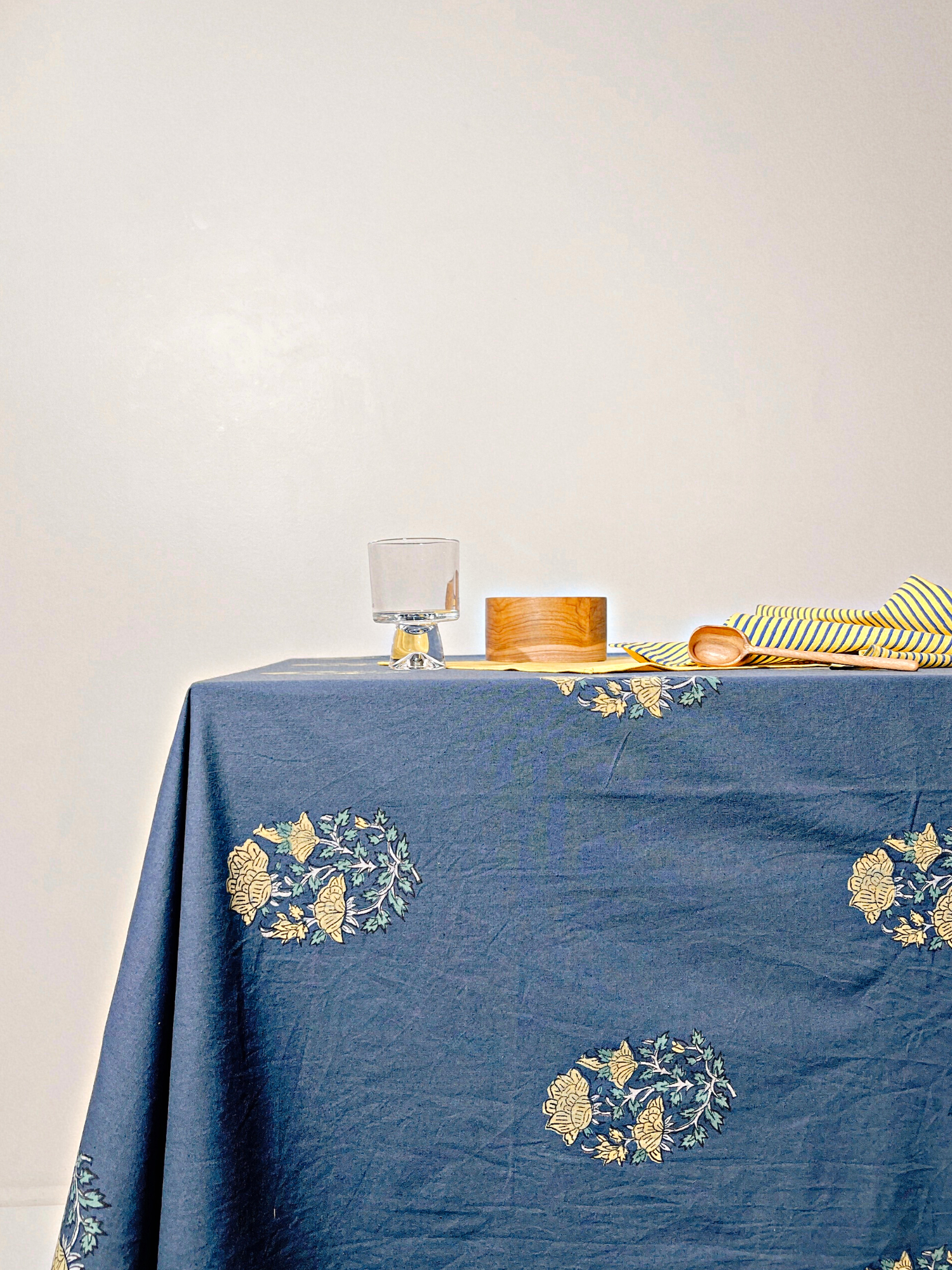 NUNO 100% Cotton Tablecloth (Kiiroi)