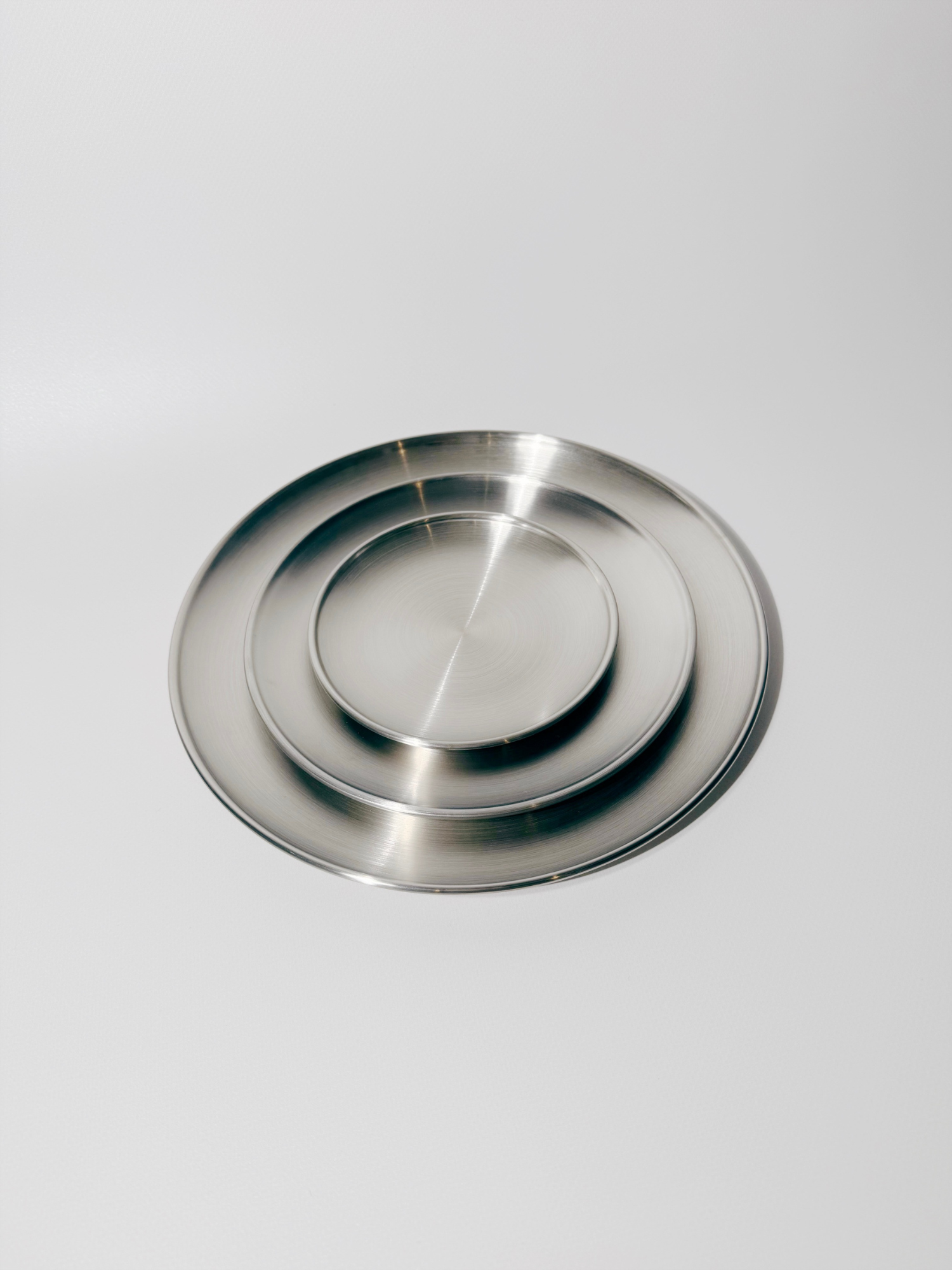 META Plate - Brushed Silver