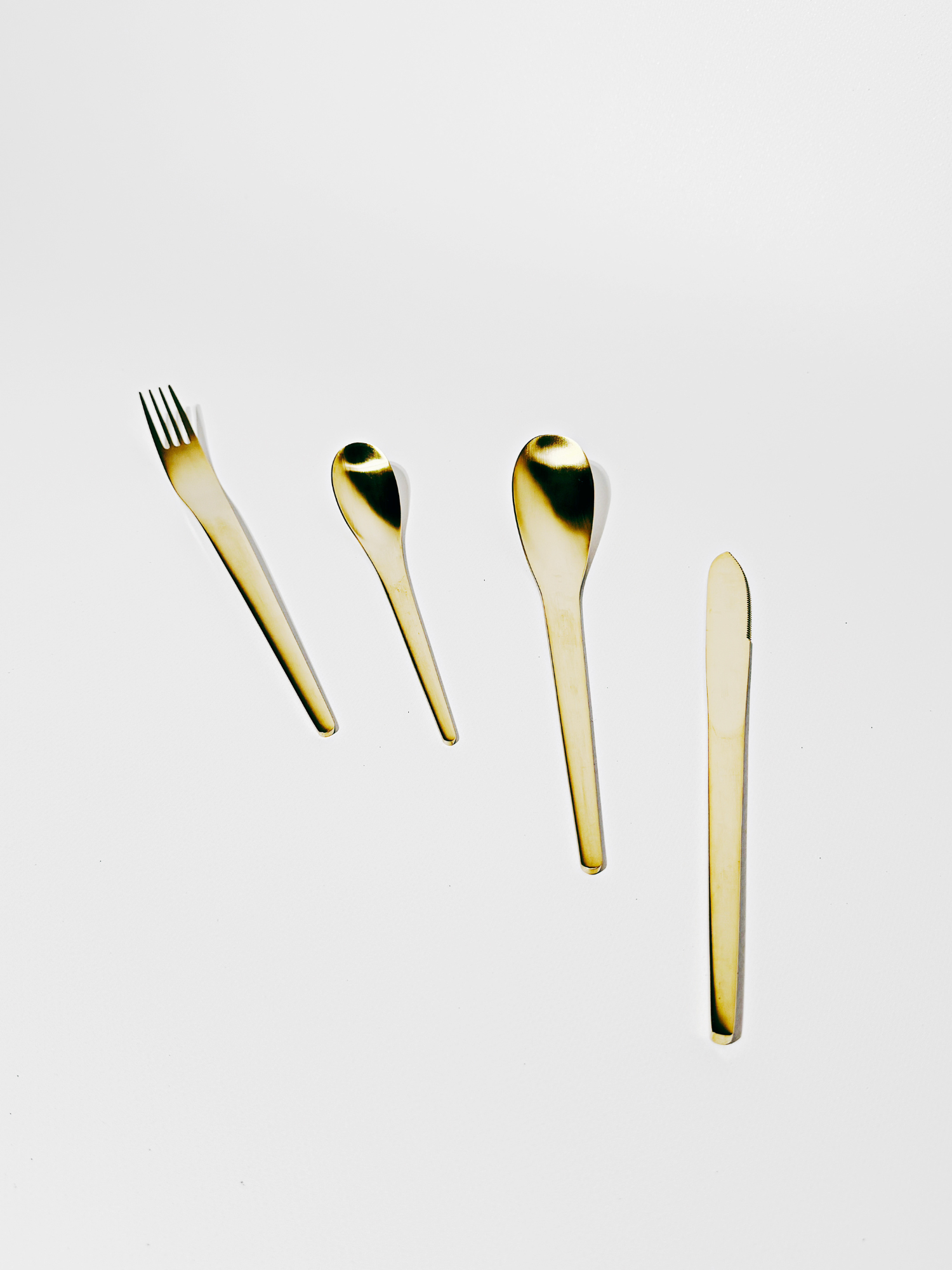 META Raw Cutlery Set (Gold)