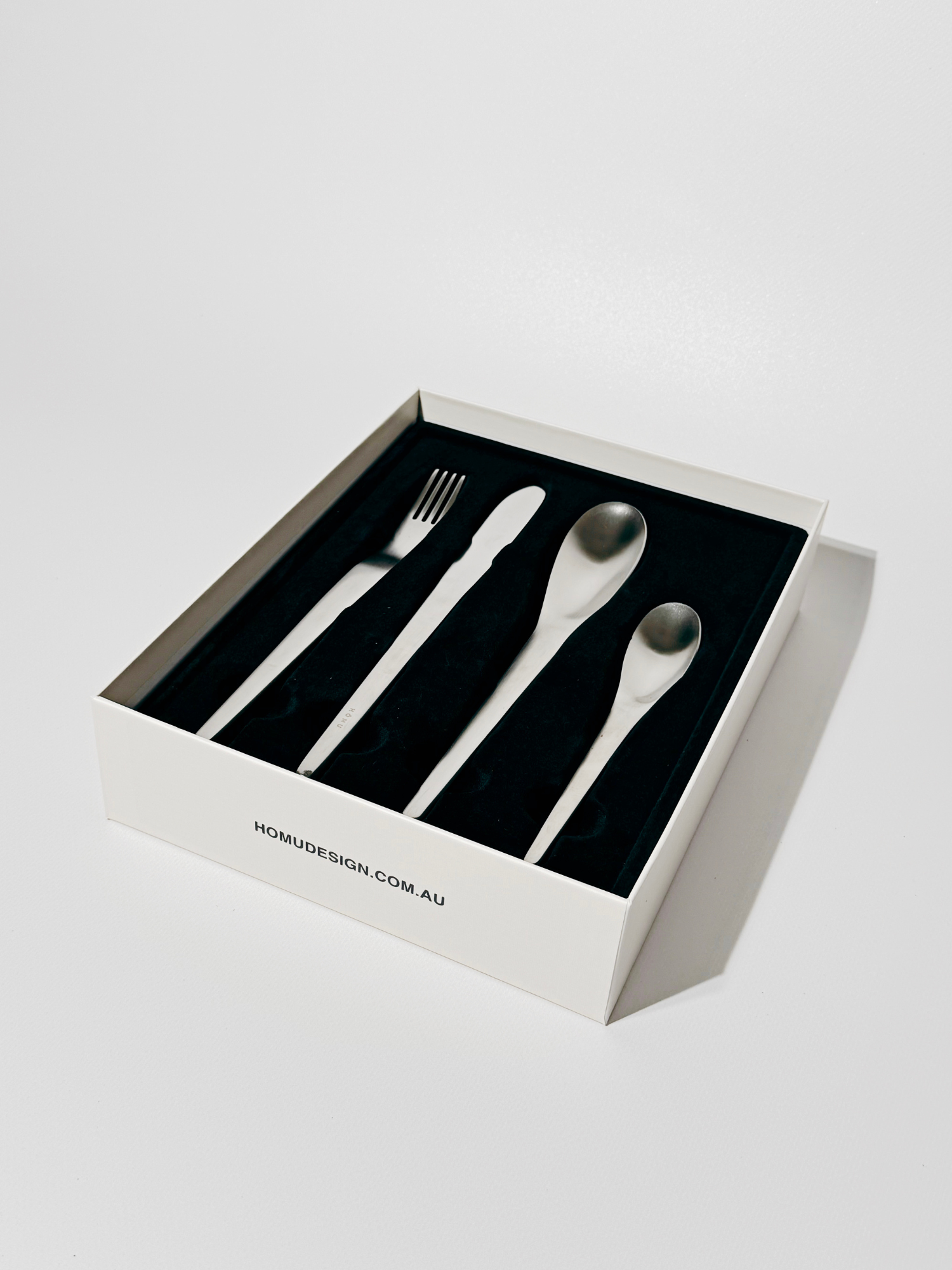 META Raw Cutlery Set (Silver)