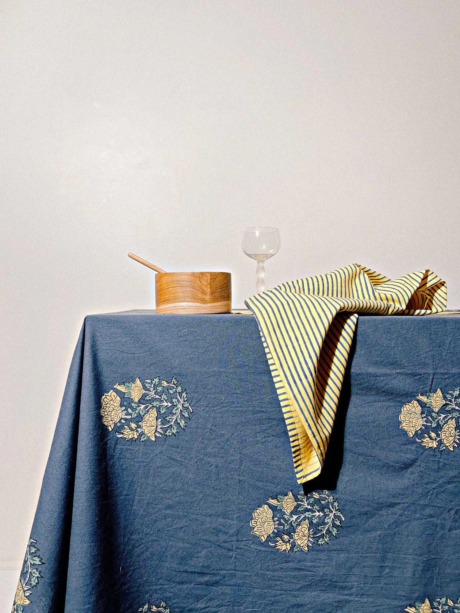 NUNO 100% Cotton Tablecloth (Kiiroi)