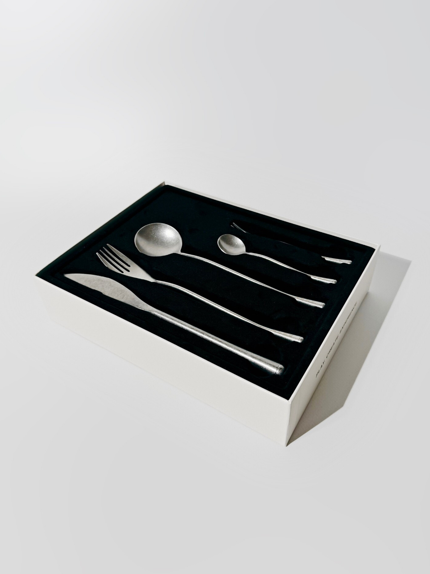 META Cutlery Set - Brushed Silver