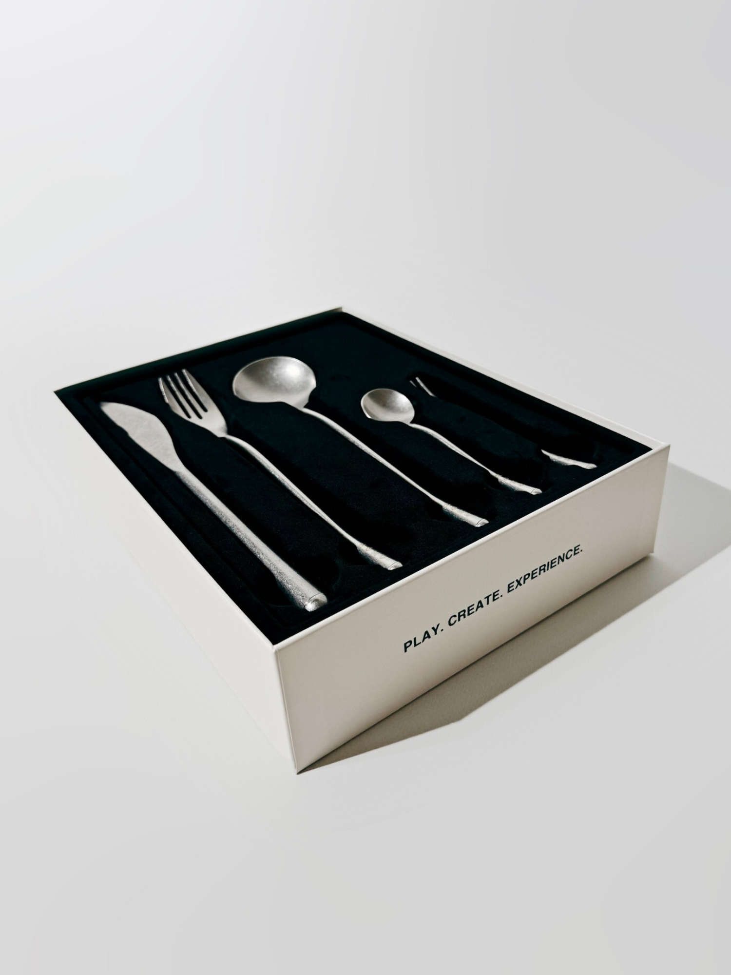 META Cutlery Set - Brushed Silver