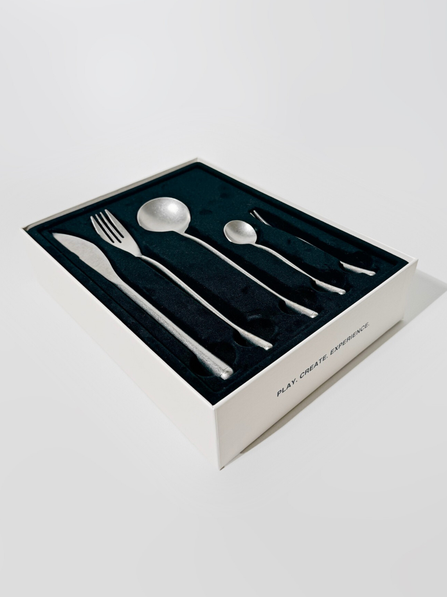 META Cutlery Set - Brushed Silver