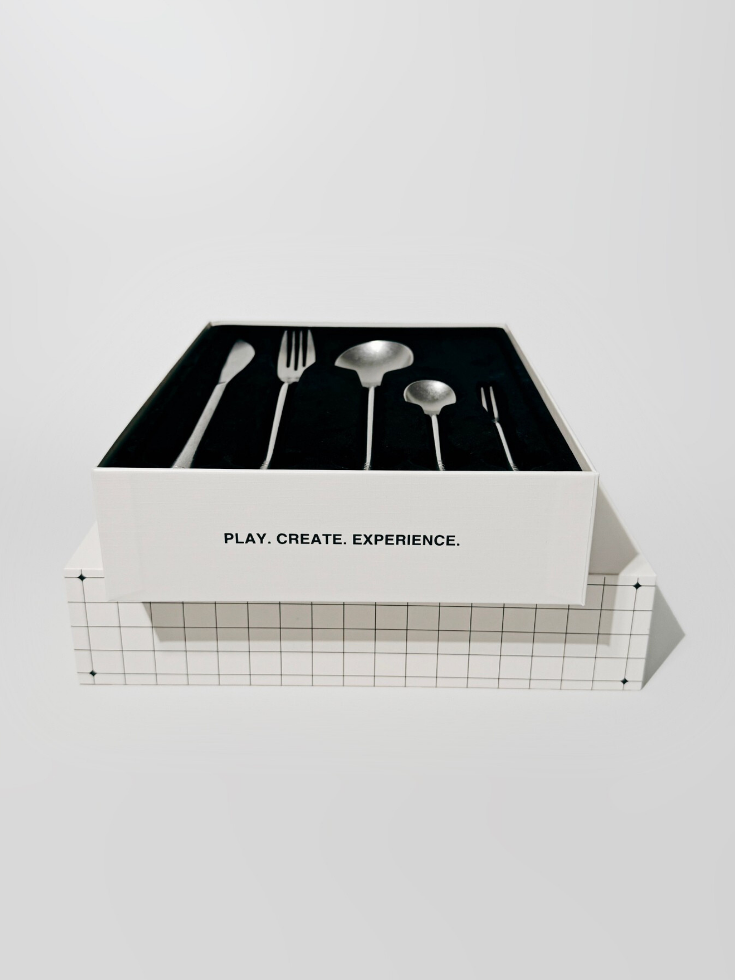 META Cutlery Set - Brushed Silver