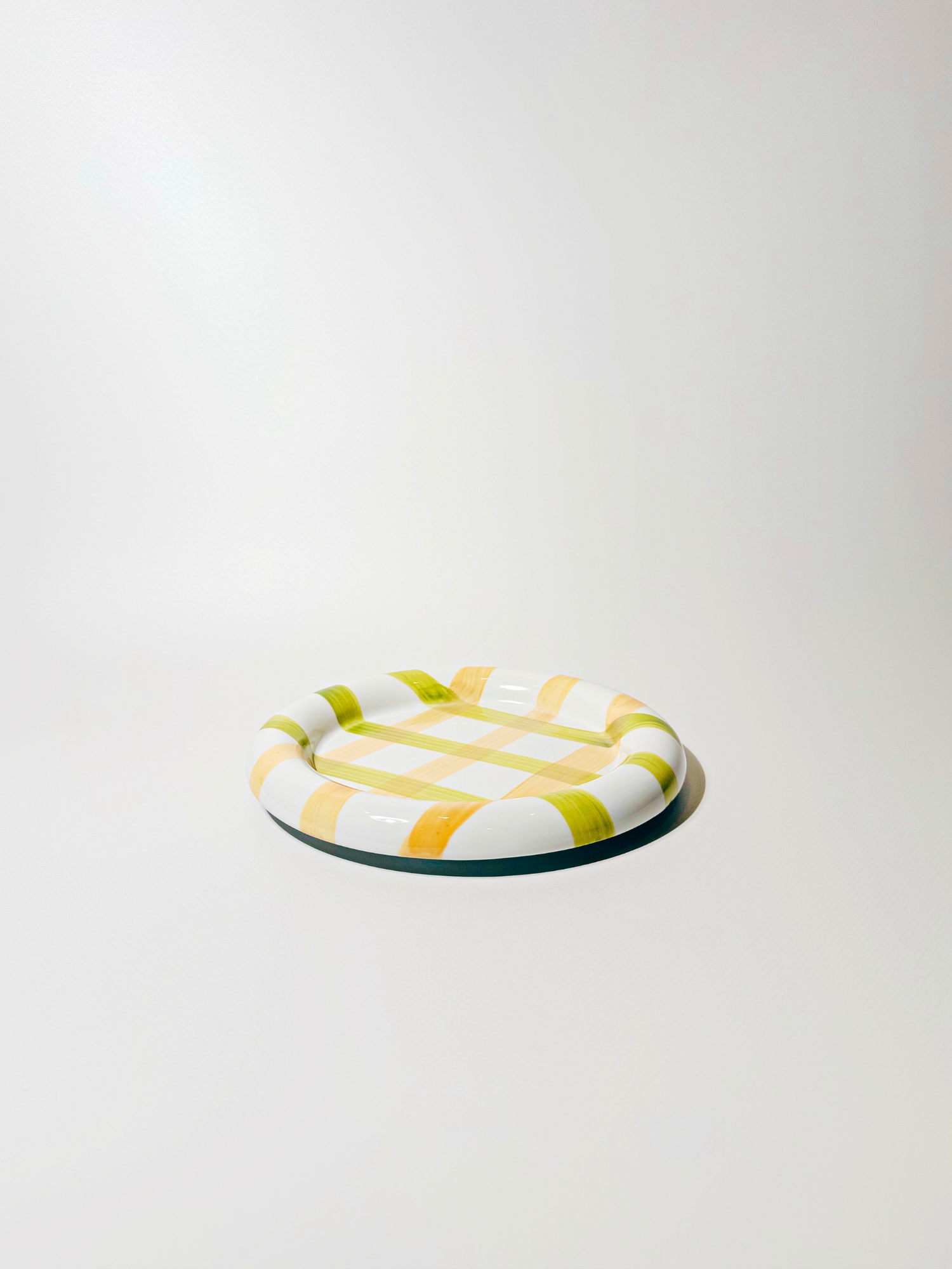 HAPI Plate - Tangerine + Green