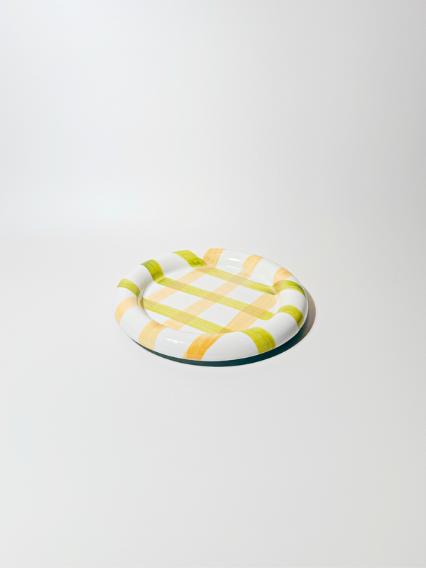 HAPI Plate - Tangerine + Green