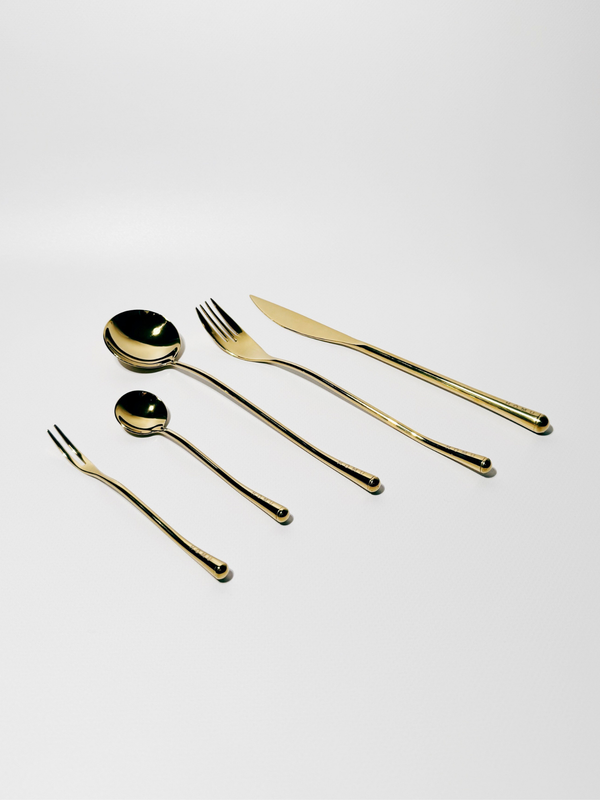META Cutlery Set - Gold
