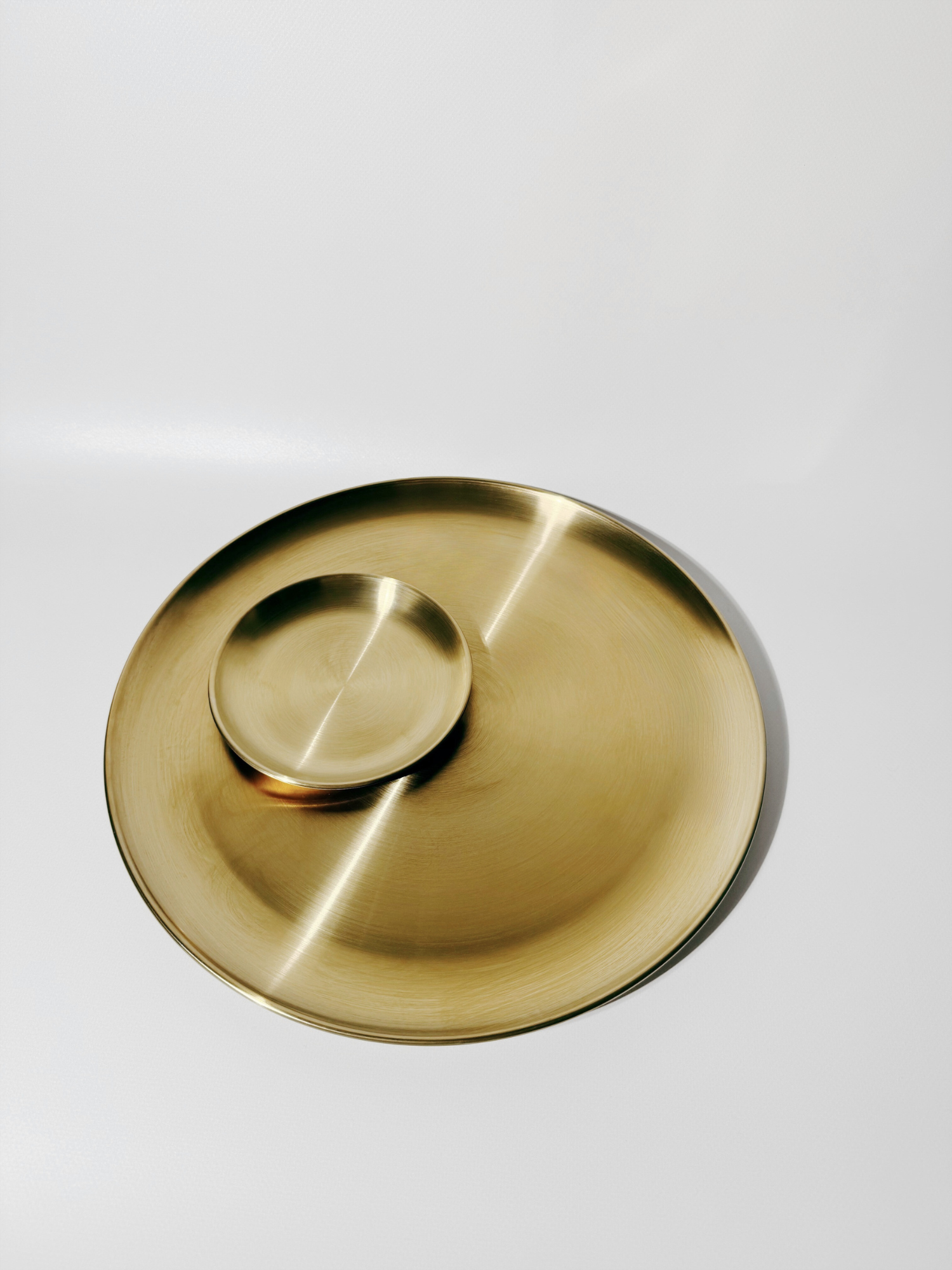 META Plate - Brushed Gold