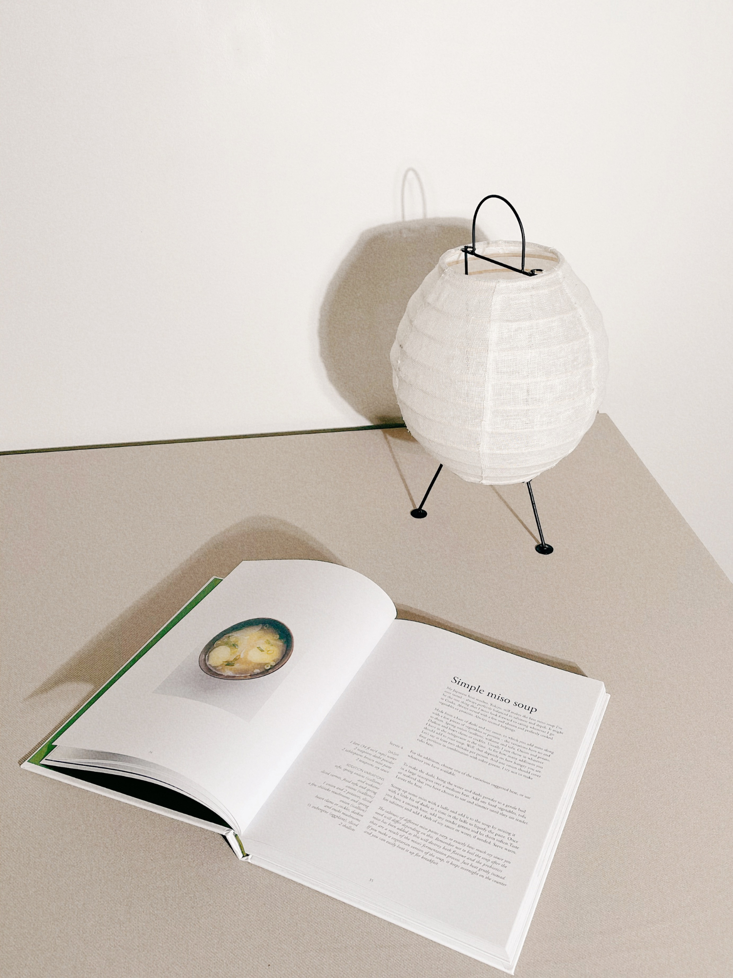 Linen Lantern Lamp 002