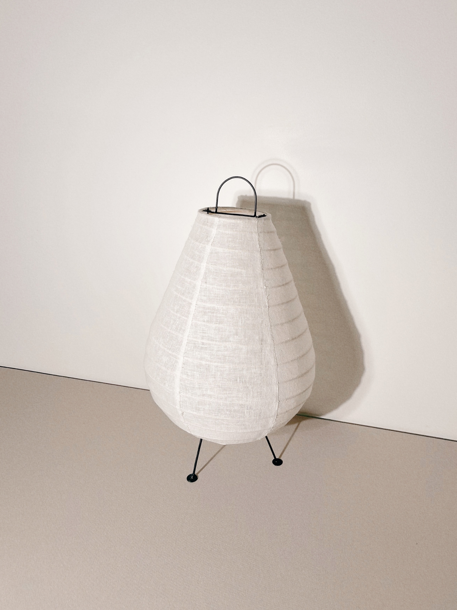 Linen Lantern Lamp 001