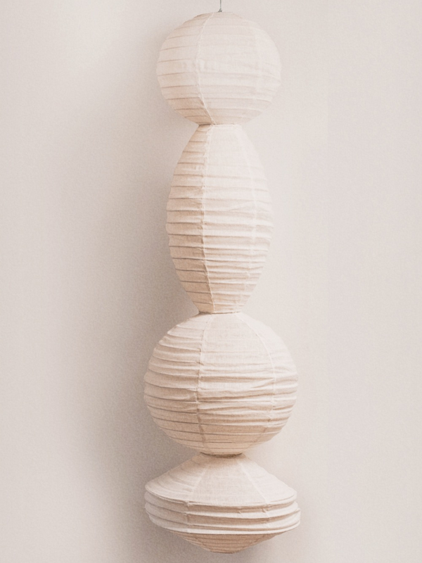 Linen Pendant Lamp 008