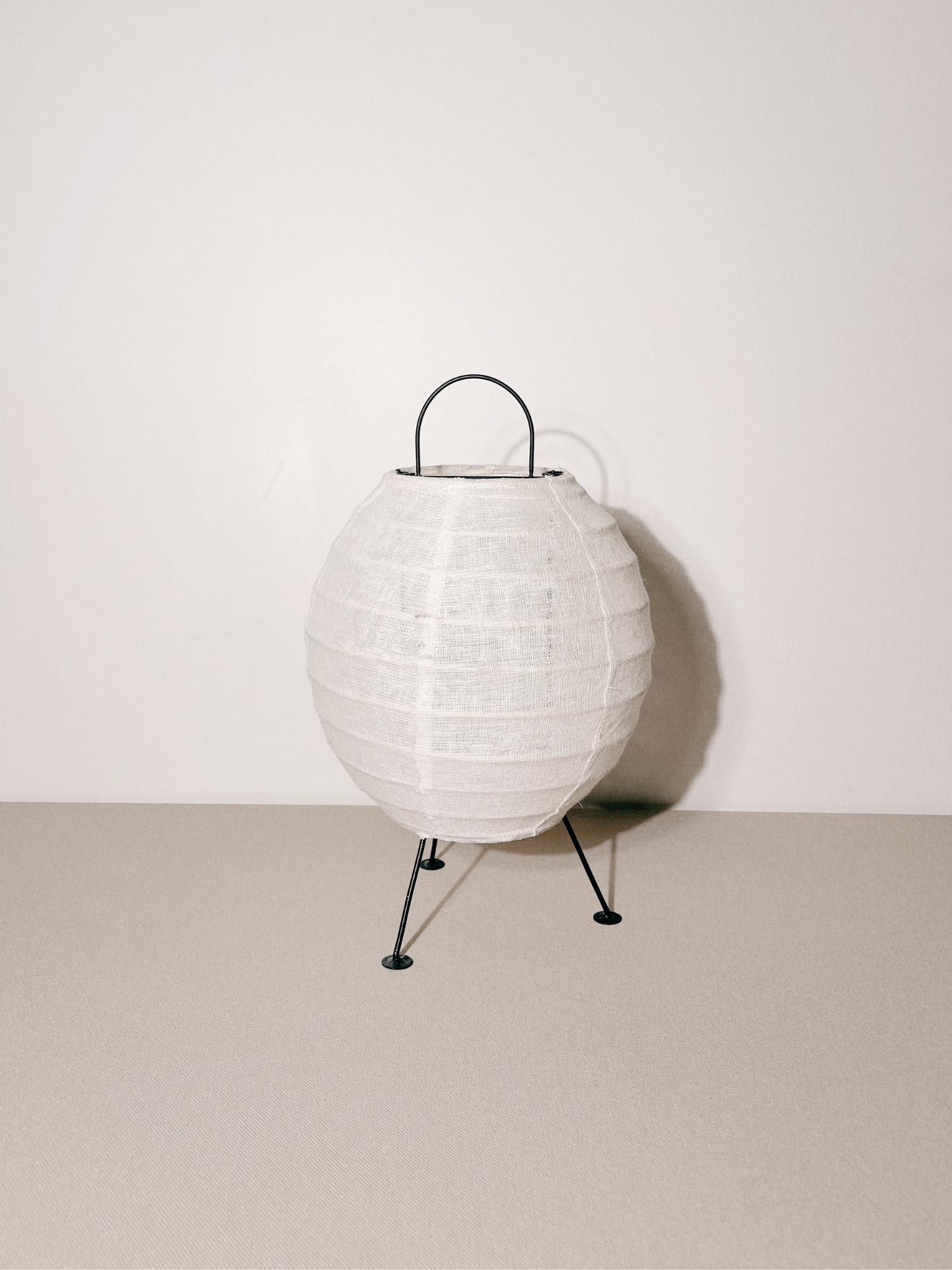 Linen Lantern Lamp 002